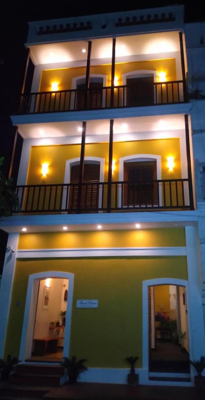 French Rivera Heritage Boutique Villa Пондичерри Экстерьер фото